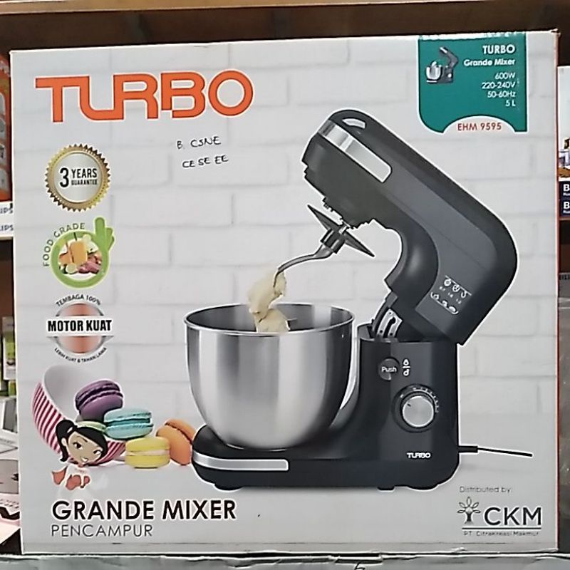 Jual Grande Stand Mixer Turbo EHM9595 5 Liter Shopee Indonesia