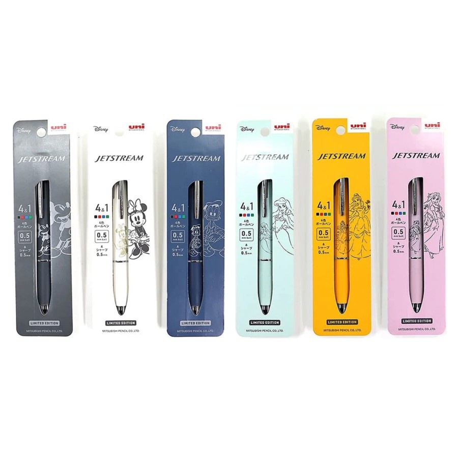 Jual Uni Jetstream Multi 4+1 Disney 0.5mm Ballpoint Pen Limited Edition ...