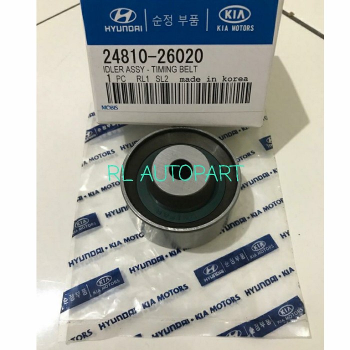 Jual bearing tensioner timing belt hyundai verna matrix original