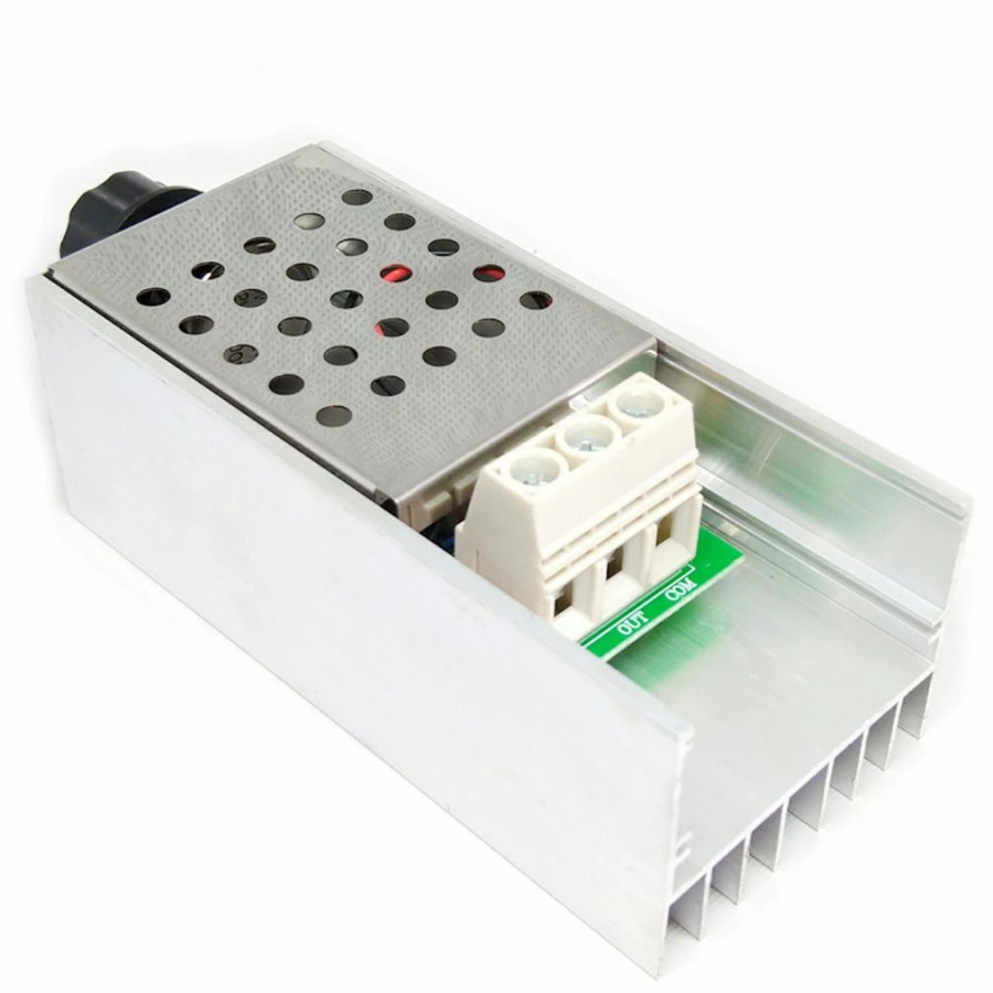 Jual AC Motor Speed Controller Light Lamp Lampu Dimmer SCR 220V ...