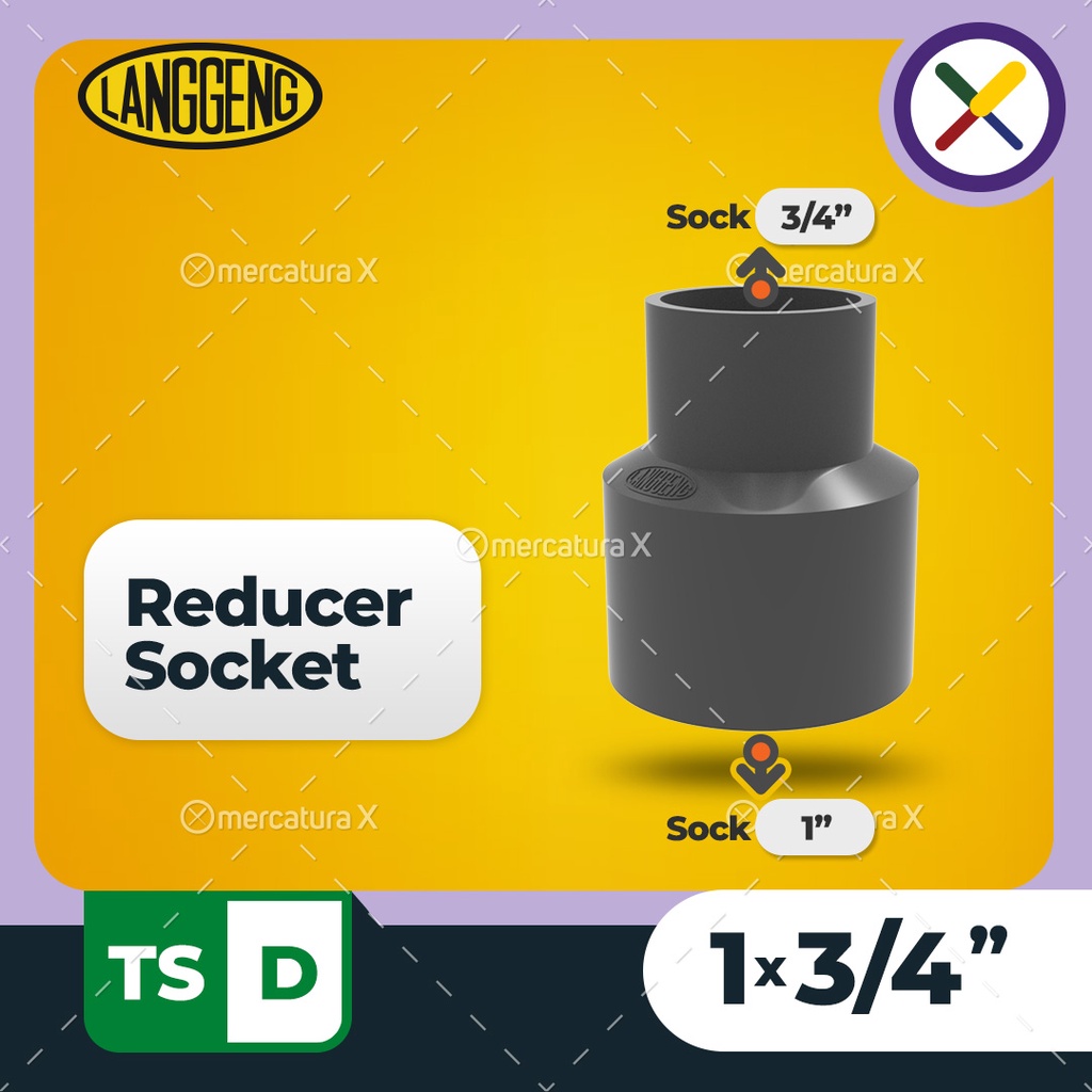 Jual Reducer Socket TS-D 1x3/4