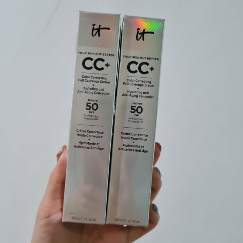 Jual IT Cosmetics CC Cream SPF 50+ (32ml) IT CC+ Cream | Shopee Indonesia