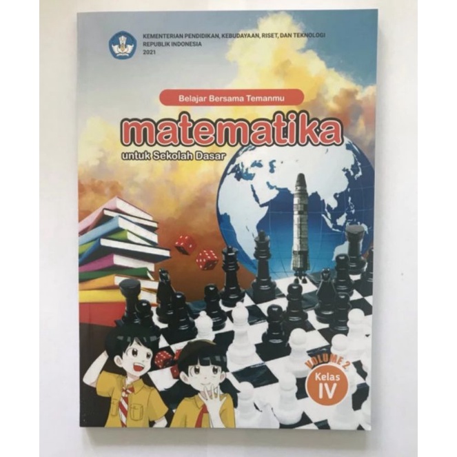 Jual NEW Buku Matematika Kelas 4 Volume 2 Kurikulum Merdeka Diknas ...