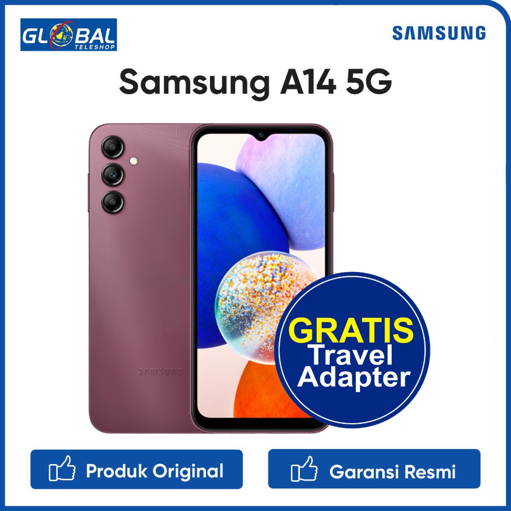 Jual Samsung Galaxy A14 5G Smartphone (6GB/128GB) Garansi Resmi ...