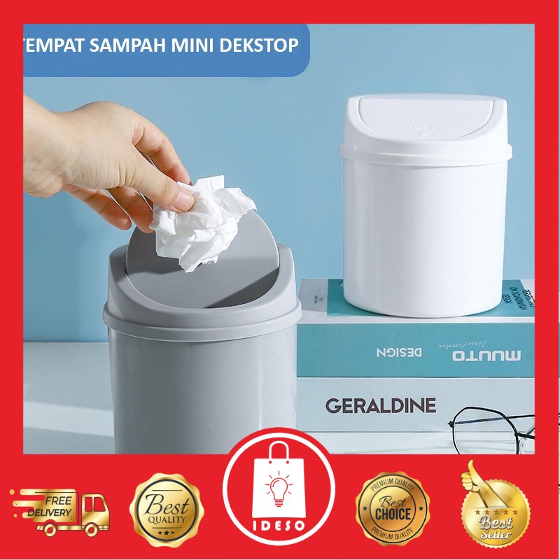 Jual Ideso Shop Tong Sampah Tempat Sampah Meja Kecil Mini Untuk Meja Dekstop Mini Trash Can