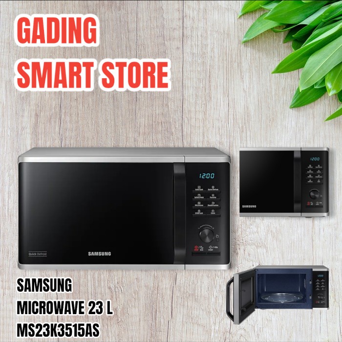 Jual Samsung Ms23K3515As/Se Microwave Solo 23 Liter Ms23K3515As