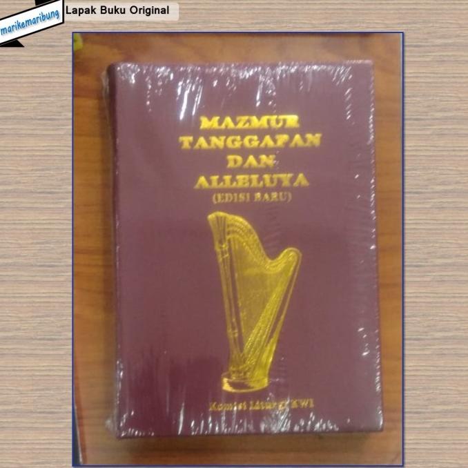 Jual Buku Mazmur Tanggapan Dan Alleluya Edisi Baru | Shopee Indonesia