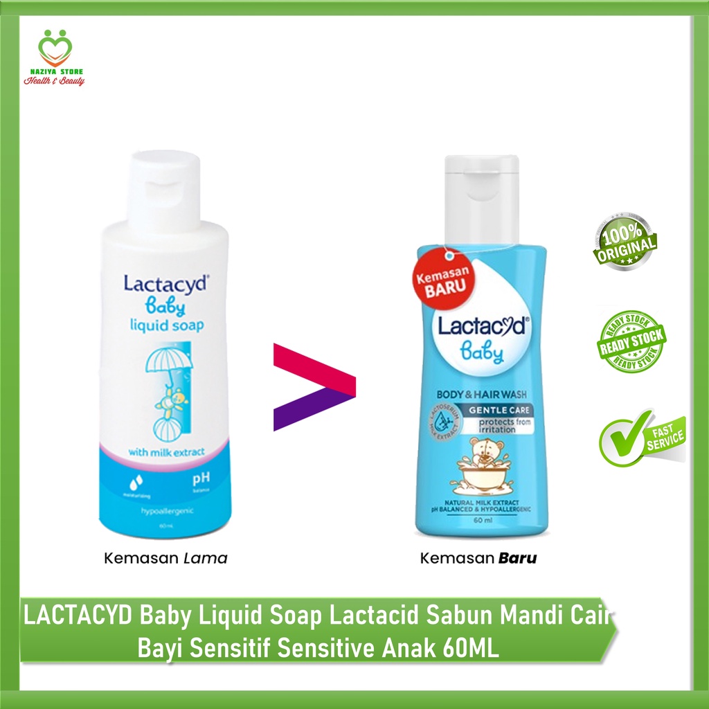 Jual LACTACYD Baby Liquid Soap Lactacid Sabun Mandi Cair Bayi