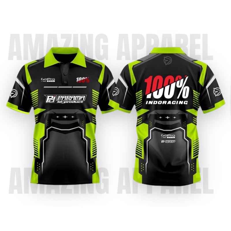 Jual JERSEY RACING TEAM BALAP CUSTOM / PROMO JERSEY POLO/WANGKY BAJU CUSTOM FULL PRINTING CREW