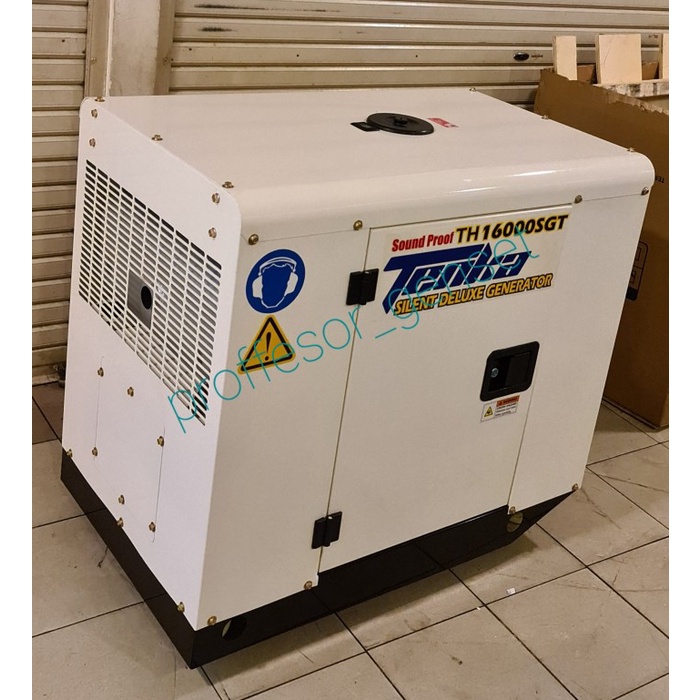 Jual Genset Silent 10 KVA 3 Phase Rated 10000 watt HONDA TENKA TH 16000 ...