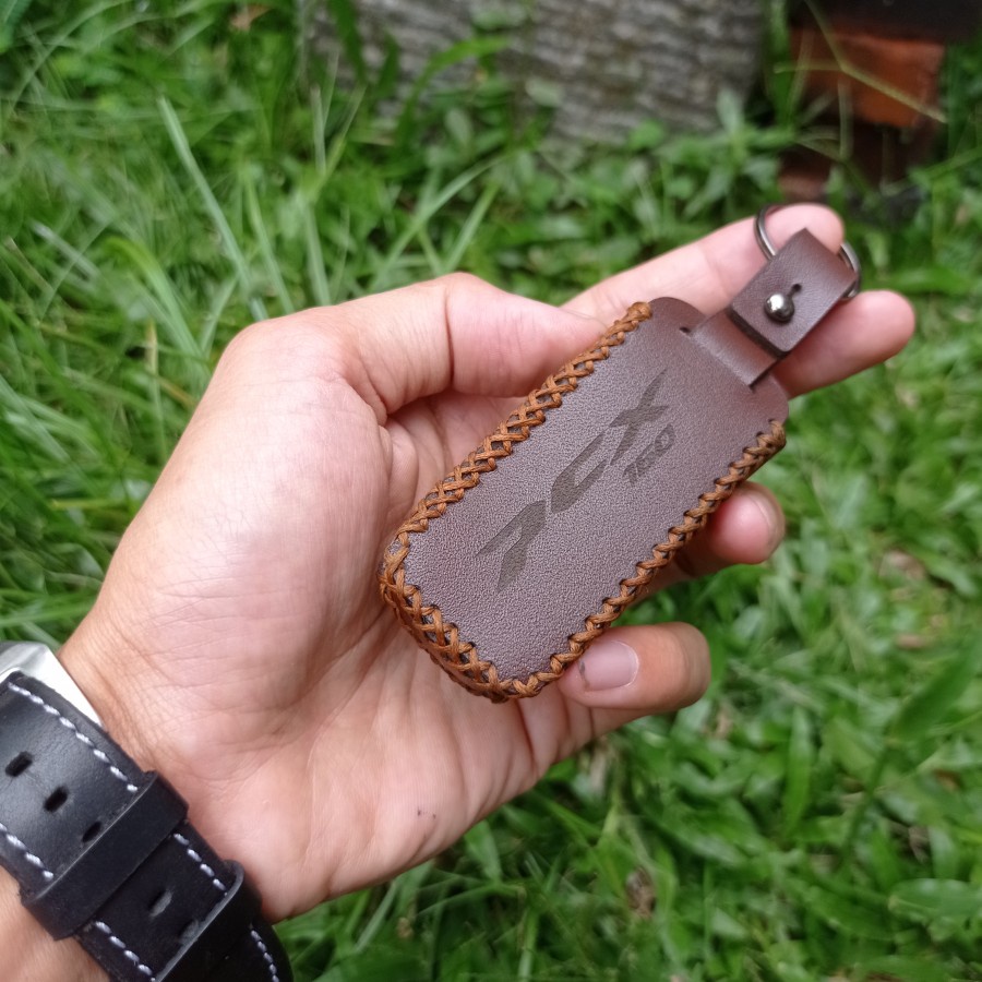 Jual Leather Smartkey Cover Sarung Remote Kunci Kulit Asli All New Honda Pcx Scoopy Adv Vario