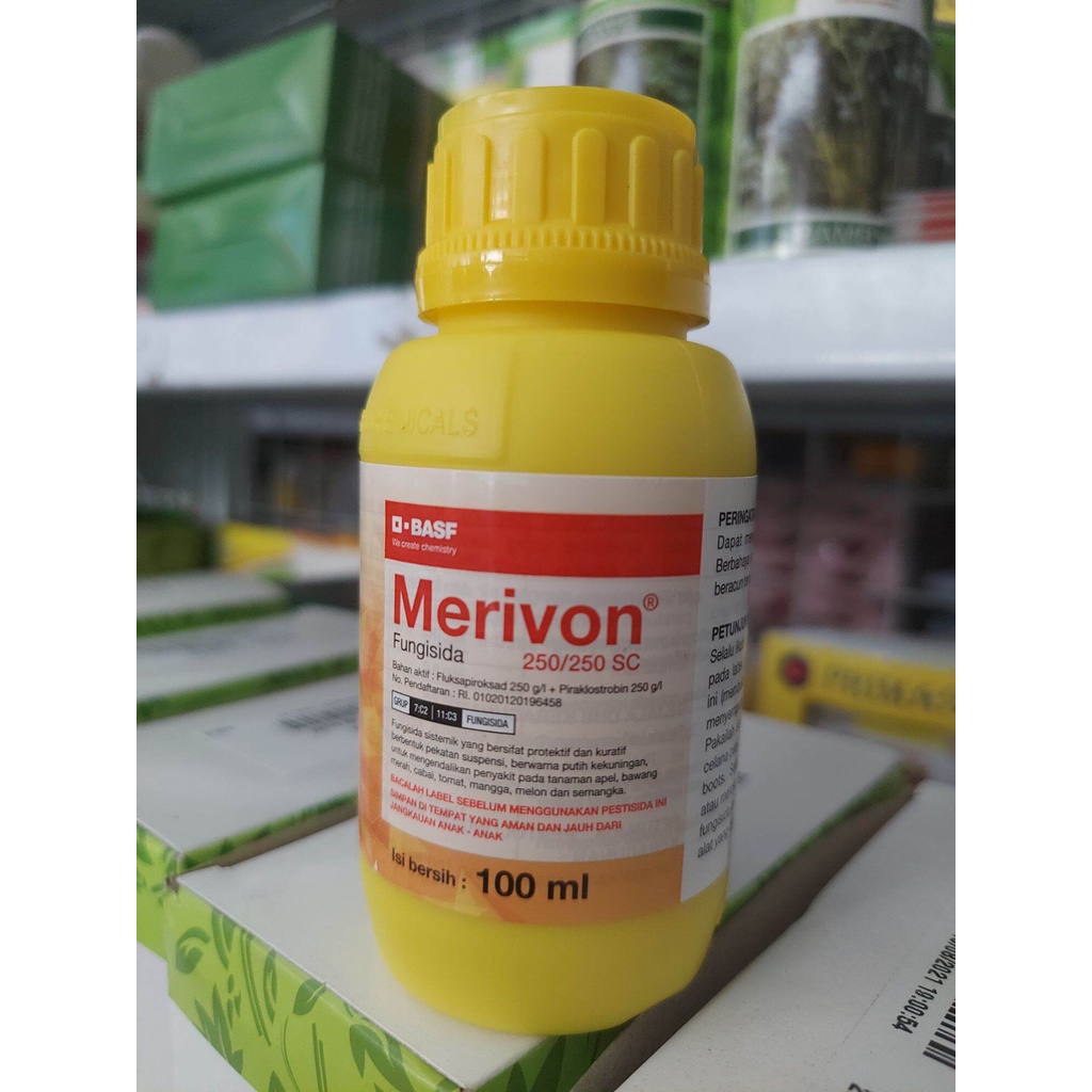 Jual MERIVON 250/250 isi 100 ml/fungisida sistemik/obat anti patek/obat ...