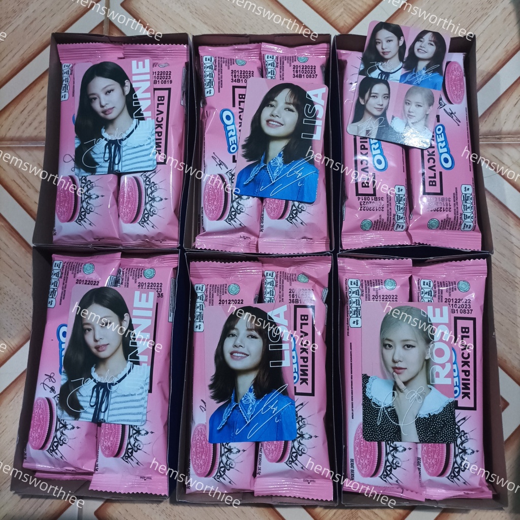 Jual Ready Stock Oreo Blackpink Unsealed Limited Edition Murah Wts Wtt Kpop Blink Jennie Lisa