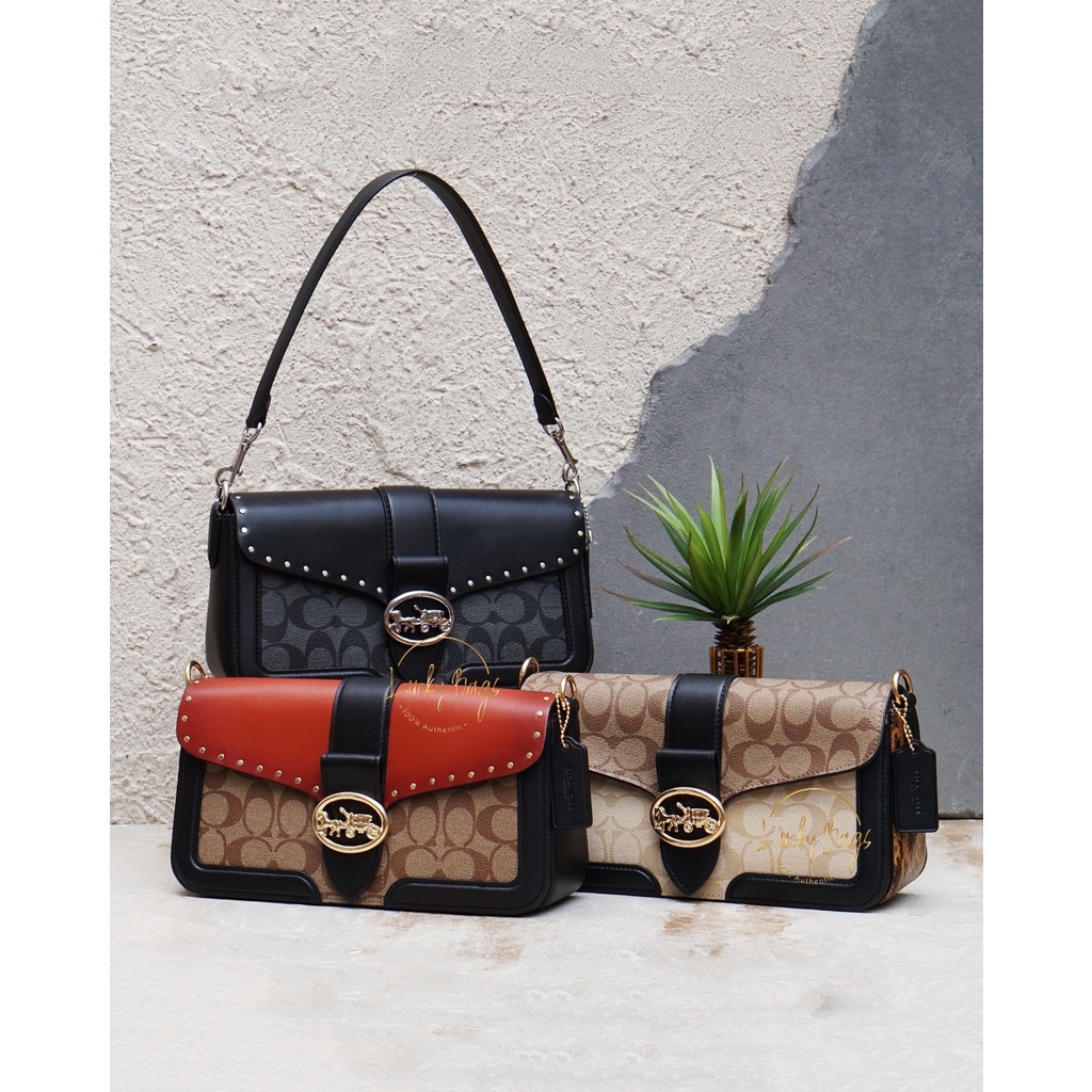 Jual coach shoulder bag (authentic / original) Shopee Indonesia