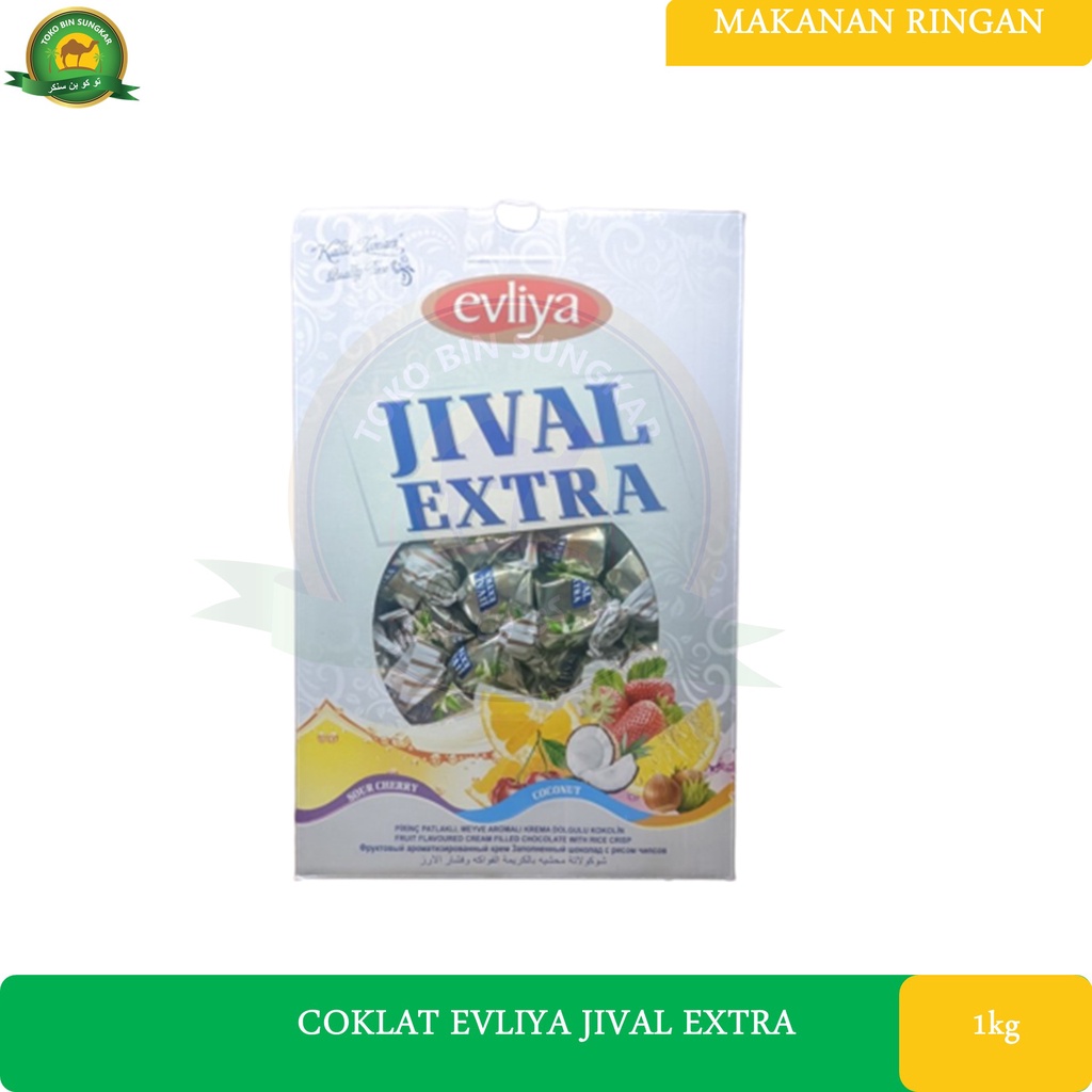 Jual Coklat Evliya Jival Cokelat JIVAL EXTRA coklat oleh-oleh Haji ...