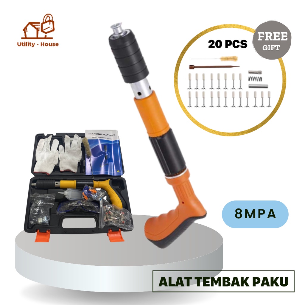 Jual Alat Paku Tembak Beton Mpa Pistol Paku Untuk Memperbaiki Pipa Air Baja Kayu Utility