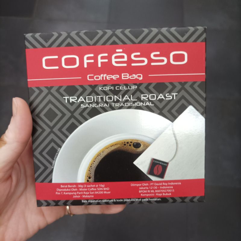 Jual Coffesso Coffe Bag/ Kopi Celup | Shopee Indonesia