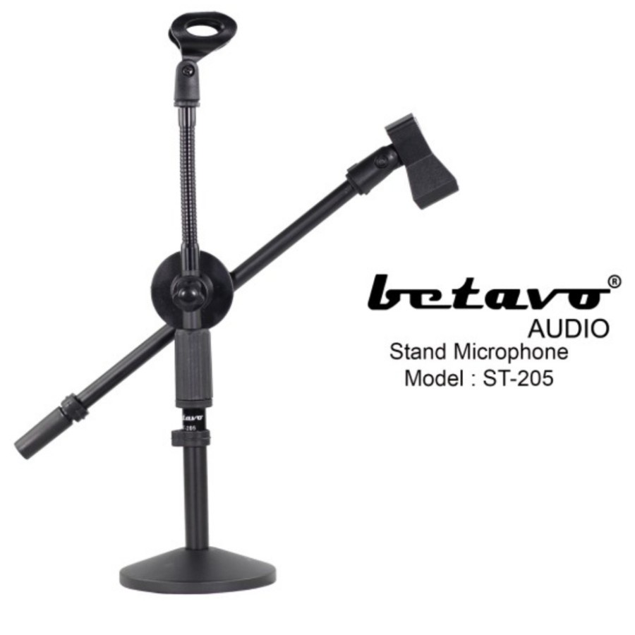 Jual Stand Mic St Betavo Stand Microphone Meja St Original