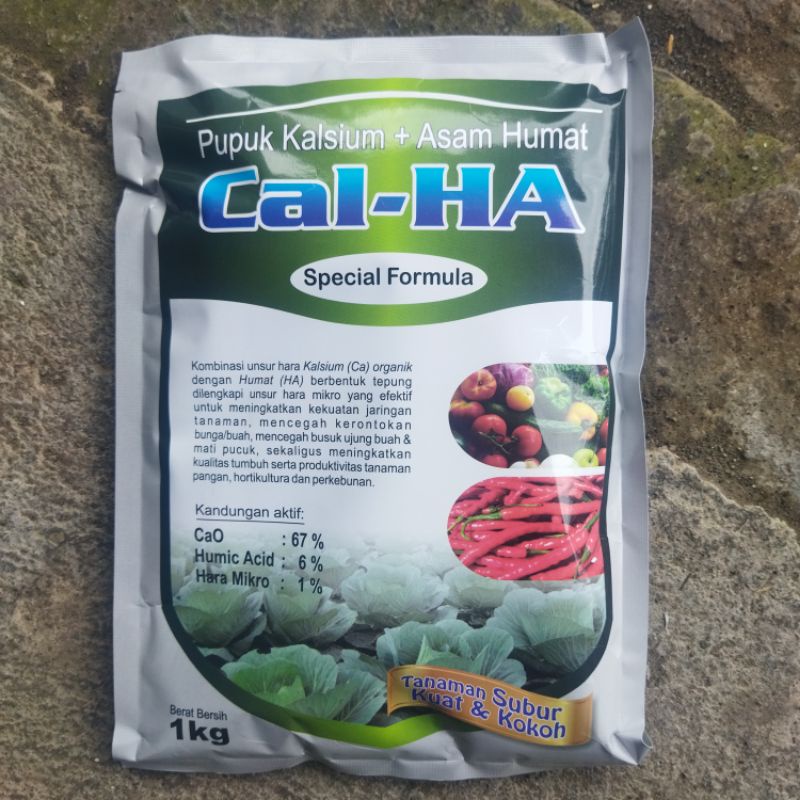 Jual Cal-ha(pupuk calsium asam humat) 1 kg | Shopee Indonesia