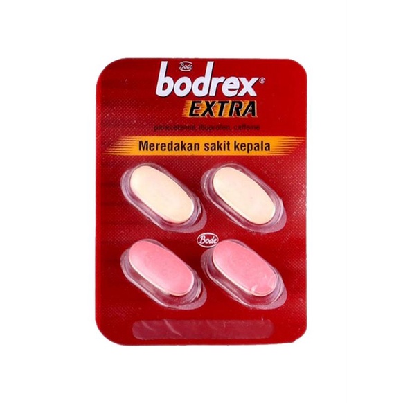 Jual Bodrex 1 Strip isi 10 Tablet, Bodrex Migra, Bodrex Extra, Bodrex ...
