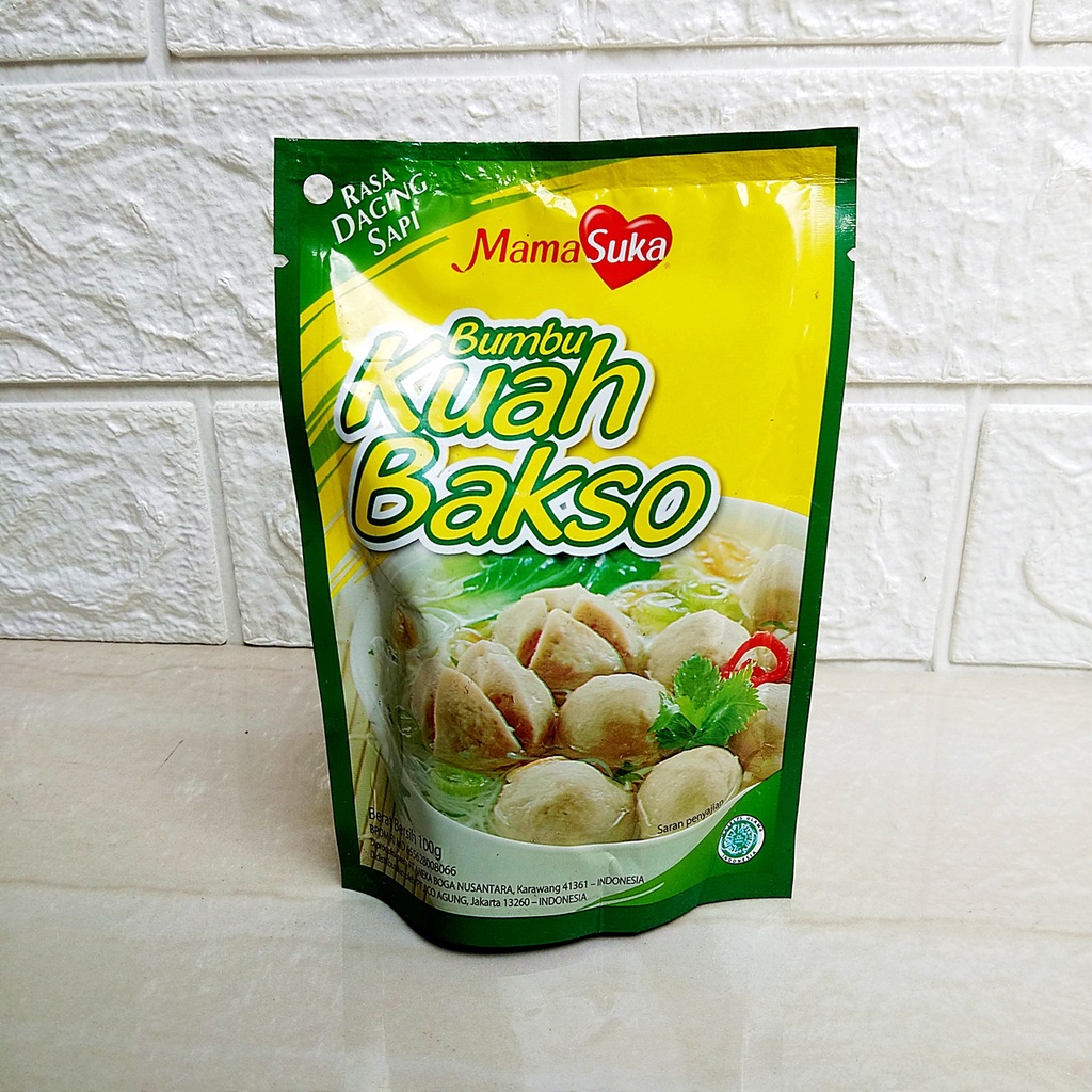 Jual Mamasuka Bumbu Kuah Bakso 100 Gr Shopee Indonesia