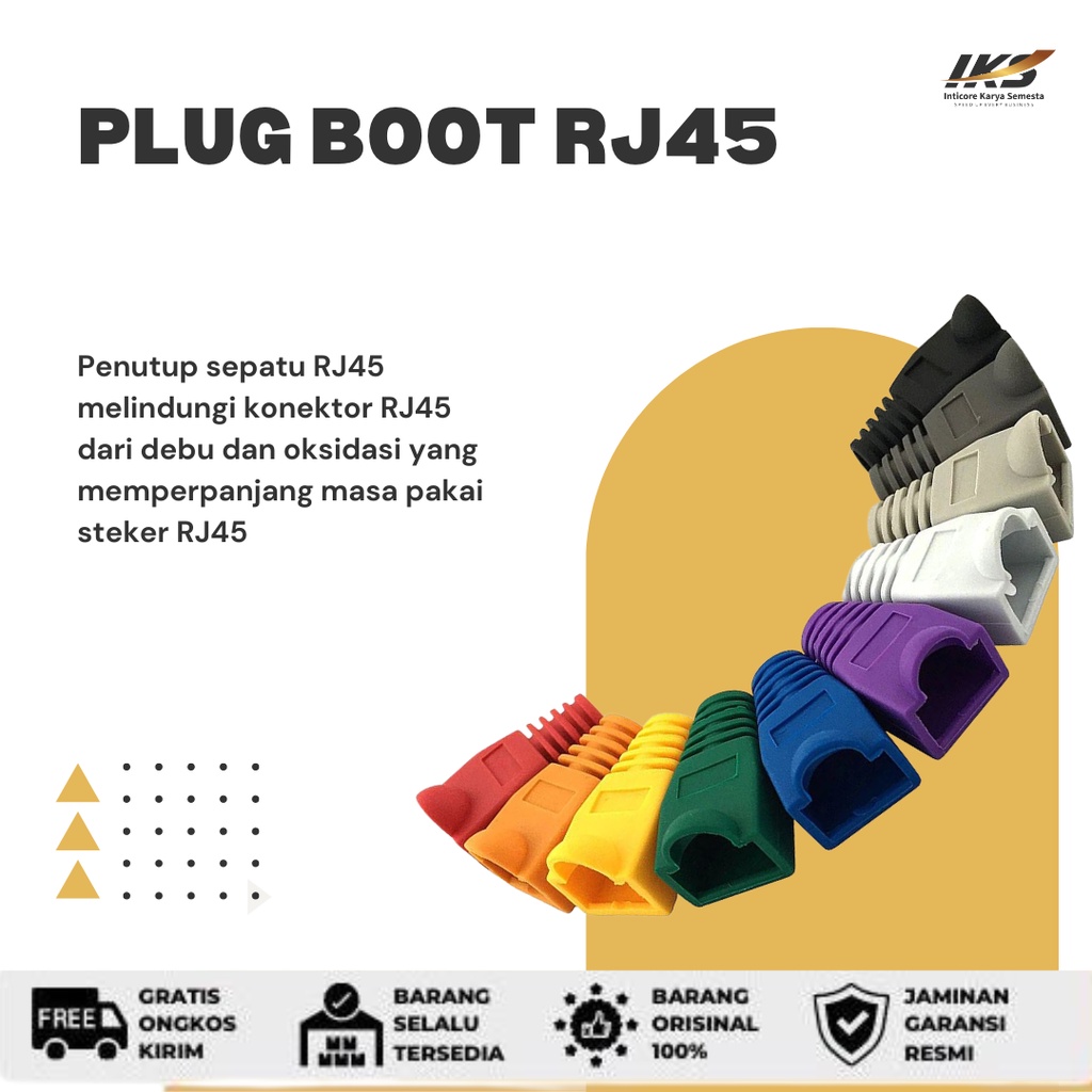 Jual Plug boot RJ45 / Cover RJ45 / Sepatu RJ45 | Shopee Indonesia