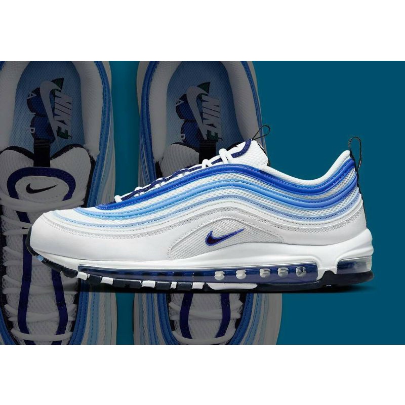 Jual Air Max 97 White Blue Shopee Indonesia