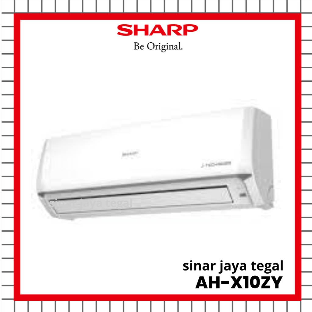Jual AC SPLIT SHARP 1 PK AH-X10ZY J-TECH INVERTER (HANYA UNIT) | Shopee ...