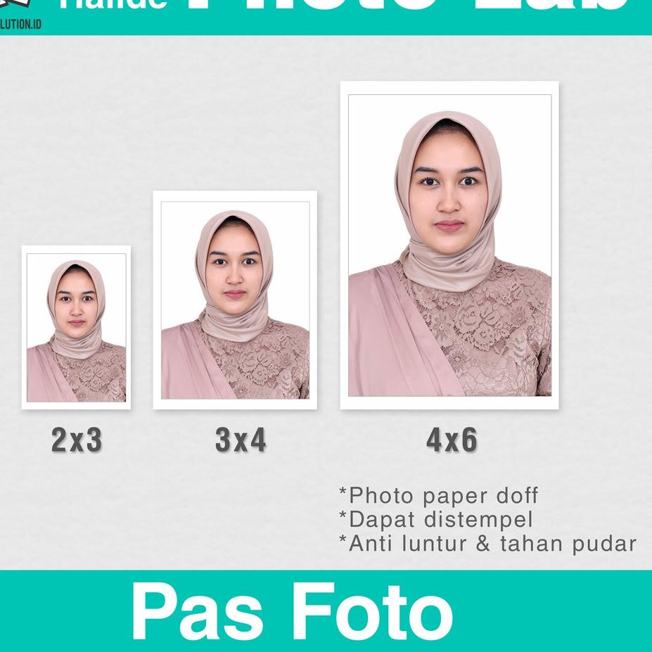 Jual RVI278 Paket Cetak Pas Foto Lab 2x3 3x4 4x6 - Silver Halide Photo ...