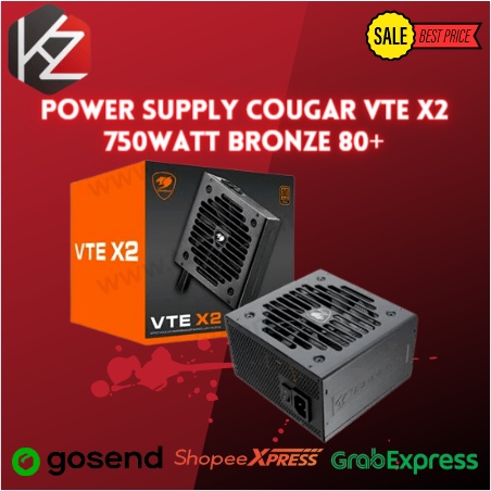 Jual Power Supply Cougar VTE X2 750watt Bronze 80+ - PSU Cougar 750W ...