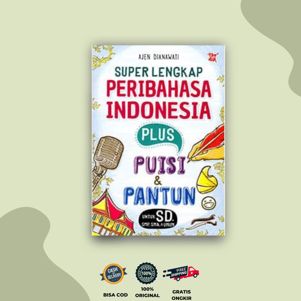 Jual Ag Buku Super Lengkap Peribahasa Indonesia Plus Puisi And Pantun