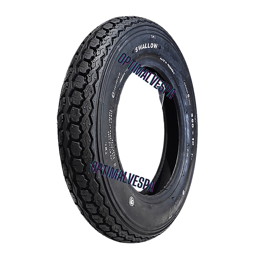 Jual Ban Swallow Delitire Premium High Quality 3.50-10 Ring 10 vespa ...