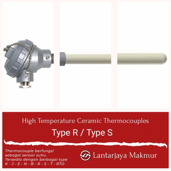 Jual Thermocouple keramik Suhu Tinggi Type R | Shopee Indonesia