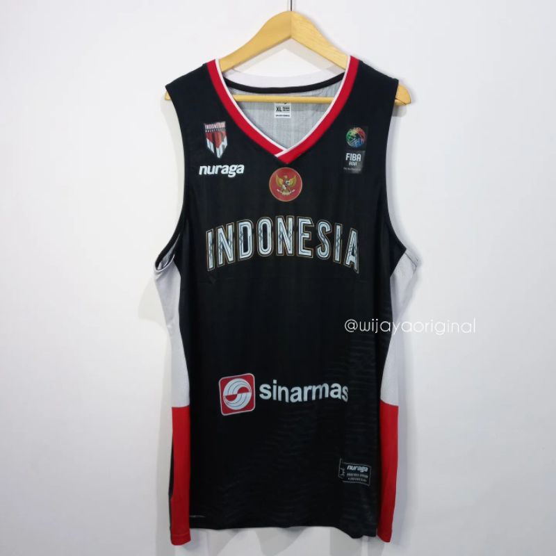 Jual JERSEY BASKET TIMNAS INDONESIA FIBA ASIA CUP ORIGINAL AUTHENTIC ...