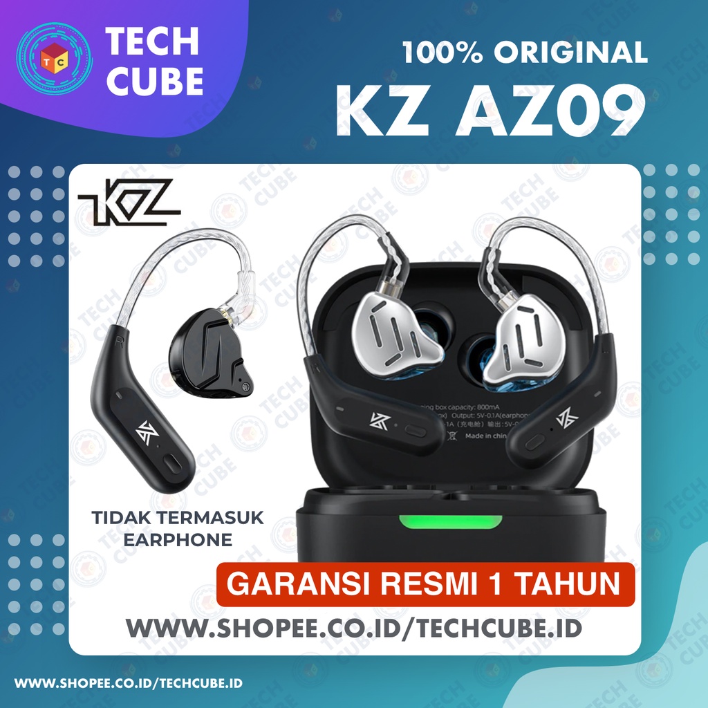 Jual KZ AZ09 TWS HD Upgrade Type B Dan C Bluetooth Earphone ZSN PRO ZST ...