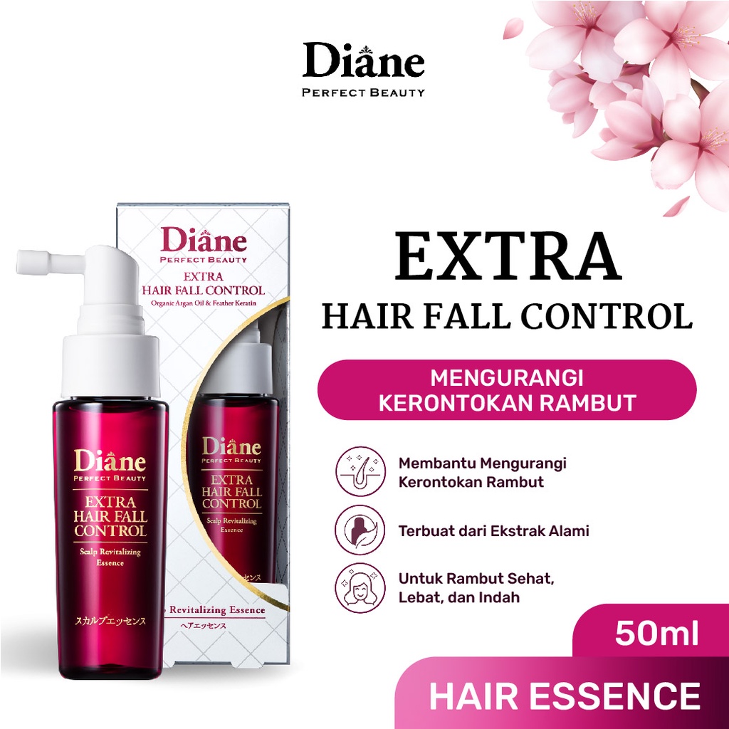 Jual Diane Extra Hair Fall Control Scalp Revitalizing Essence 50 Ml Shopee Indonesia 