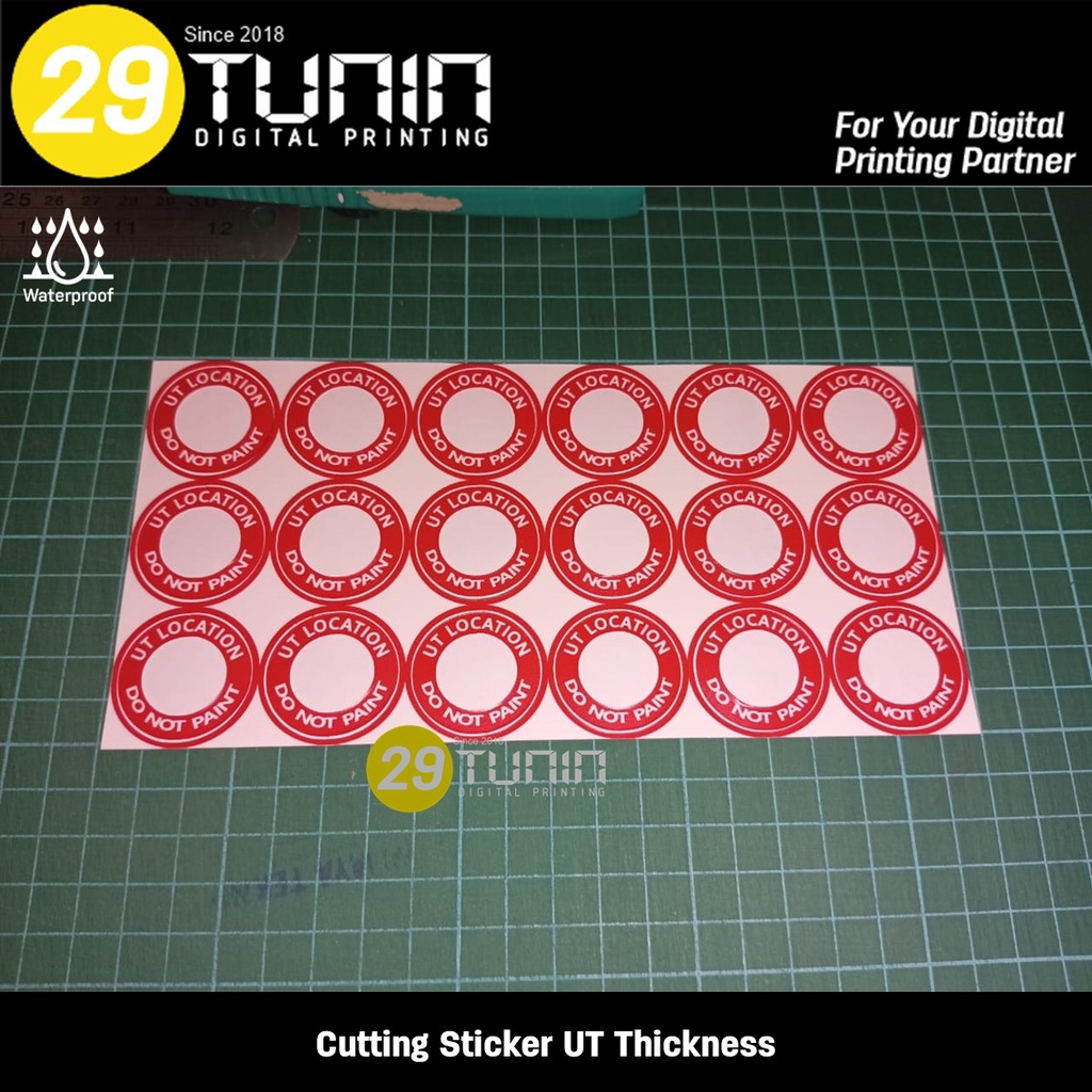 Jual Sticker Stiker UT location Thickness | Shopee Indonesia