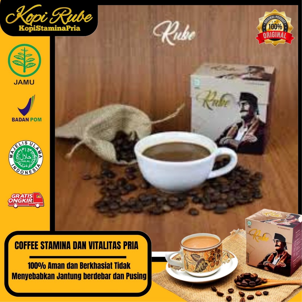 Jual Kopi Rube Sachet Original Kopi Rube kopi kuat tahan lama pria