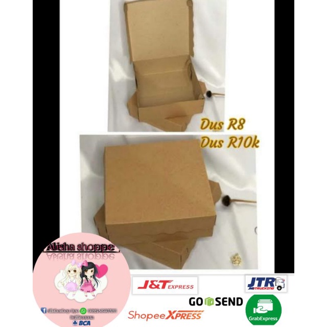 Jual PROMO R8 NON COAT. Dus Kraft R8, Kotak Nasi, Kotak Kue , Box Nasi ...