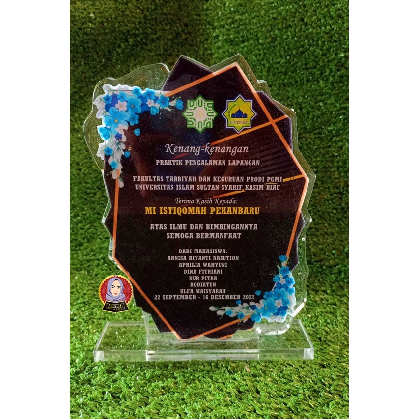 Jual PLAKAT WISUDA KKN CUSTOM AKRILIK KENANG KENANGAN CINDERAMATA ...