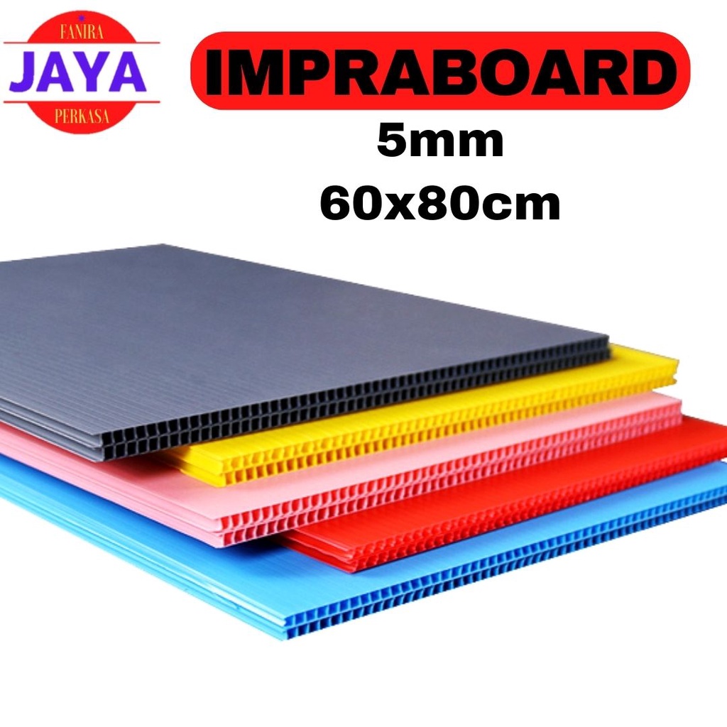 Jual ImpraBoard Jakarta Putih,Hitam,Kuning tebal 5mm ukuran 60 x 80 cm ...