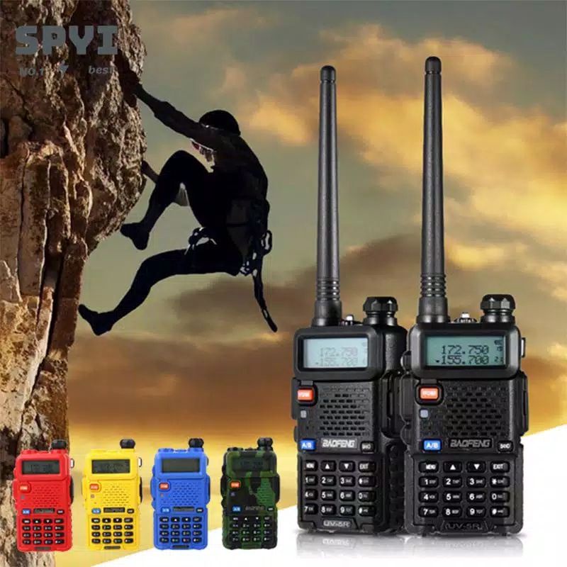 Jual Handy Talky HT Pofung Ba0feng Dobel Power 8 Watt Comteck UV 5R ...