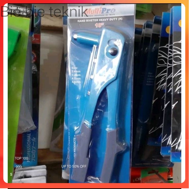 Jual tang rivet multipro (2.4mm/3.2mm/4.0mm/4.8mm) .bie bie teknik ...