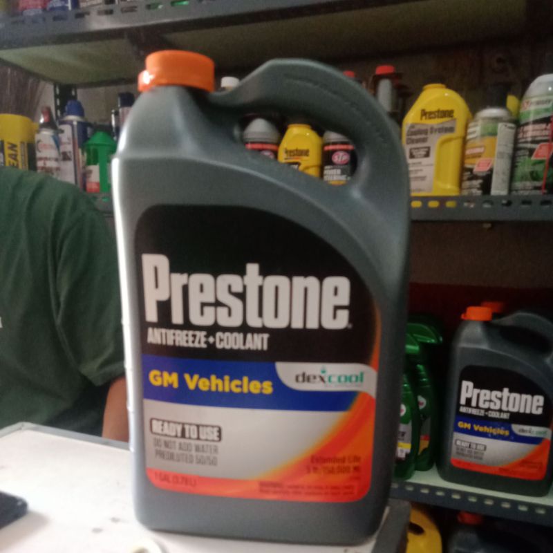Jual PRESTON ANTIFREEZE + COOLANT DEXCOOL GM VEHICLES 50/50 VOL 3.78L Shopee Indonesia