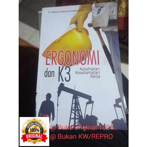 Jual Buku Asli: Ergonomi Dan K3 (kesehatan Dan Keselamatan Kerja ...