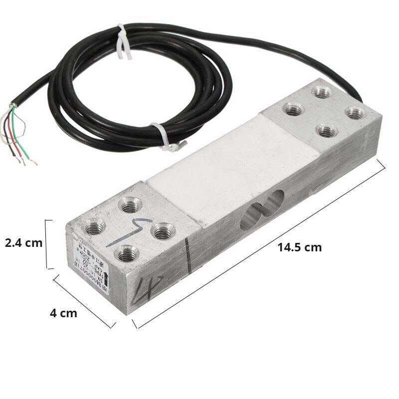 Jual Sensor Timbangan Digital Load Cell Loadcell 350Kg toptech | Shopee ...
