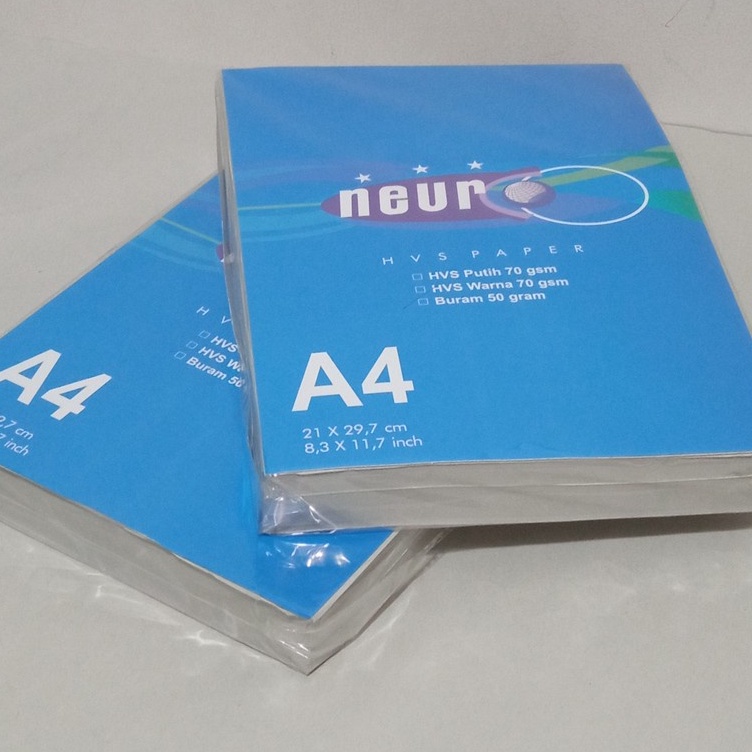 Jual Kertas Buram Neuro A4 / Kertas Koran Uk.A4 Hvs | Shopee Indonesia