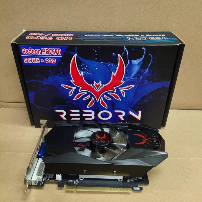 Jual VGA Reborn AMD Radeon HD 7670 4GB GDDR5 128 bit PCIe | Shopee ...