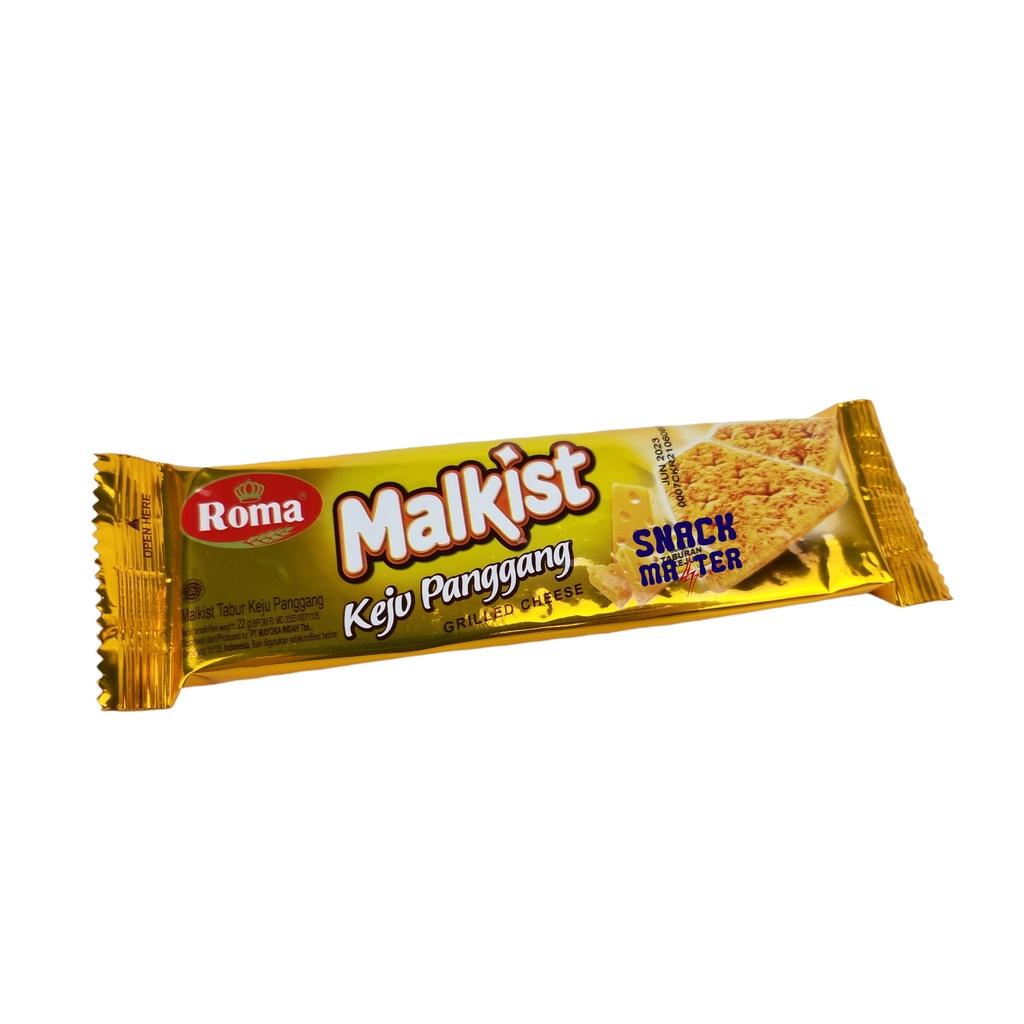 Jual Roma Malkist Keju Panggang - Netto 22 gr | Shopee Indonesia