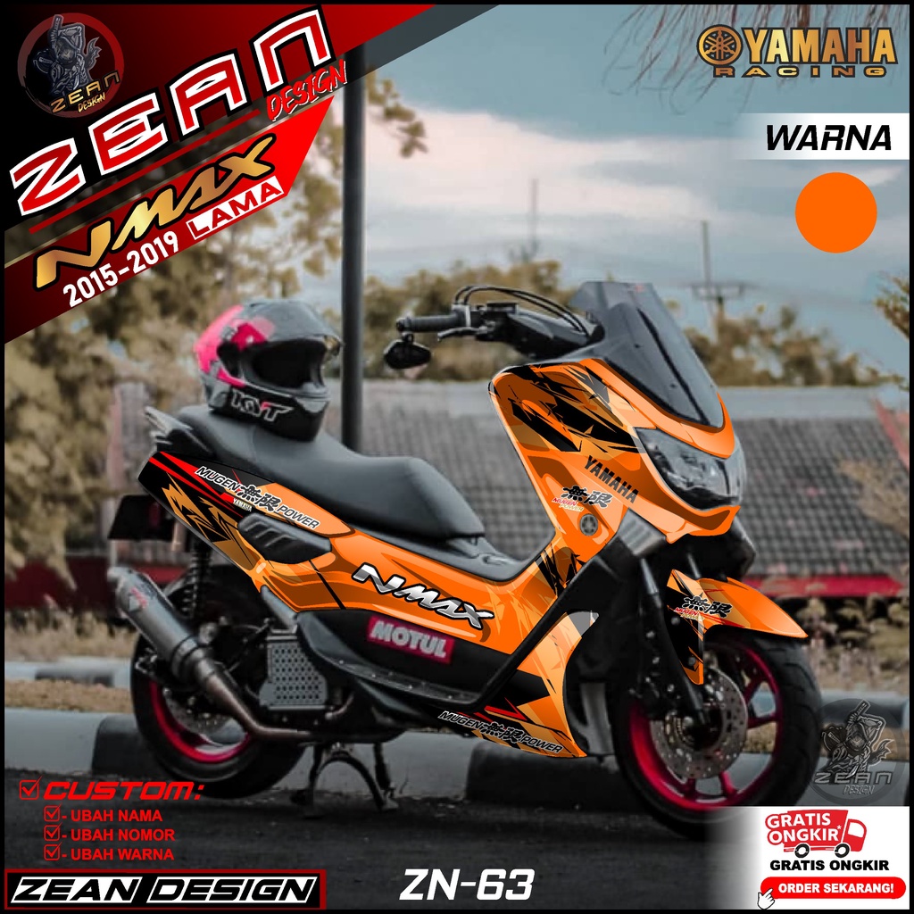 Jual (COD) Decal Sticker Yamaha Nmax 155 Old Fullbody - Dekal Stiker ...